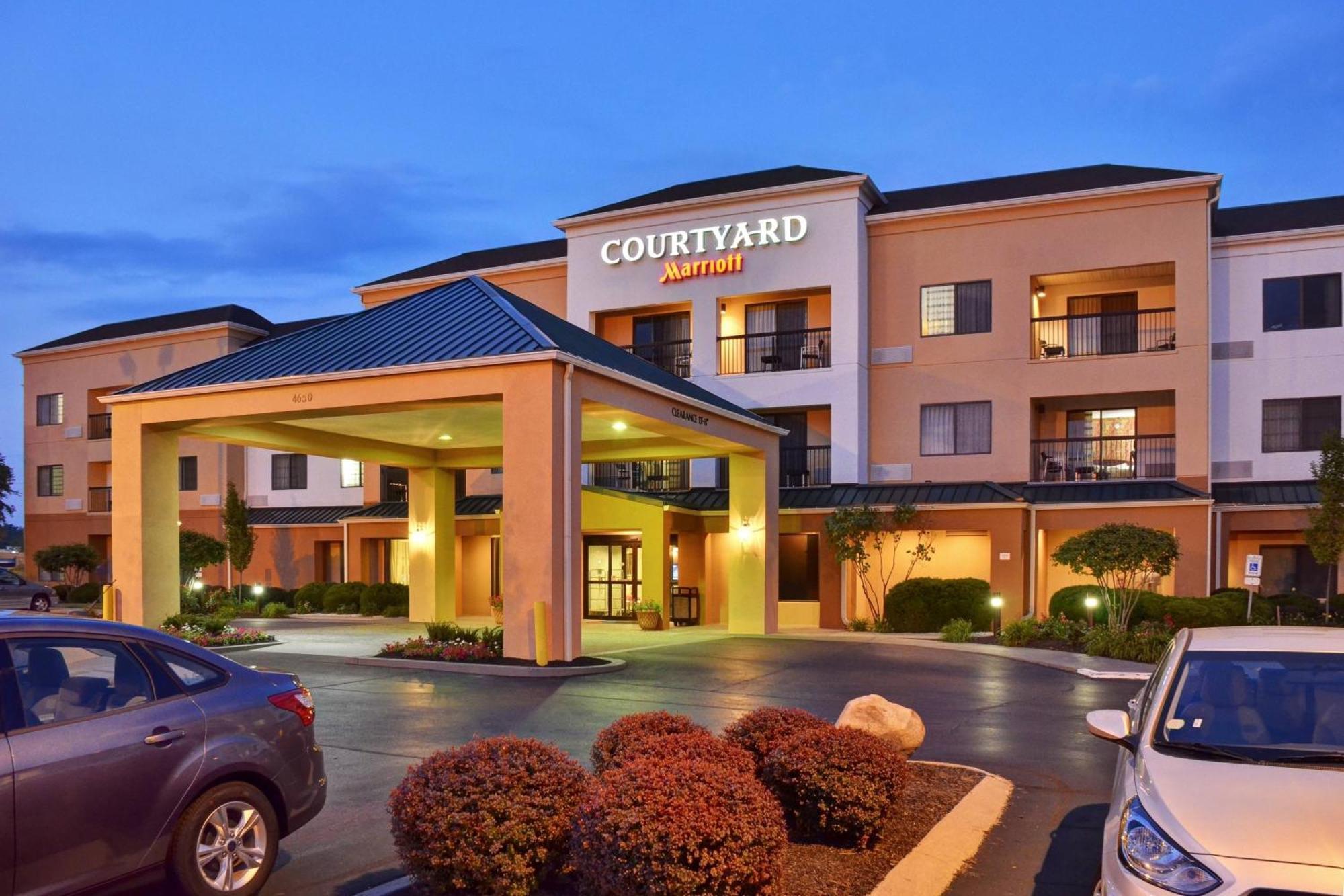 Hotel Courtyard By Marriott Indianapolis South Exterior foto